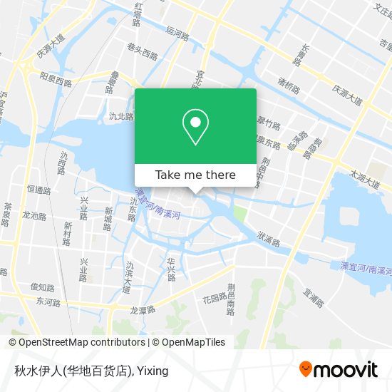 秋水伊人(华地百货店) map