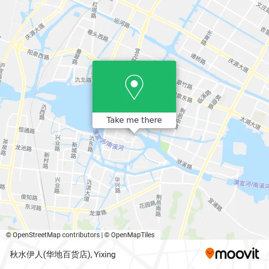 秋水伊人(华地百货店) map