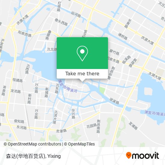 森达(华地百货店) map