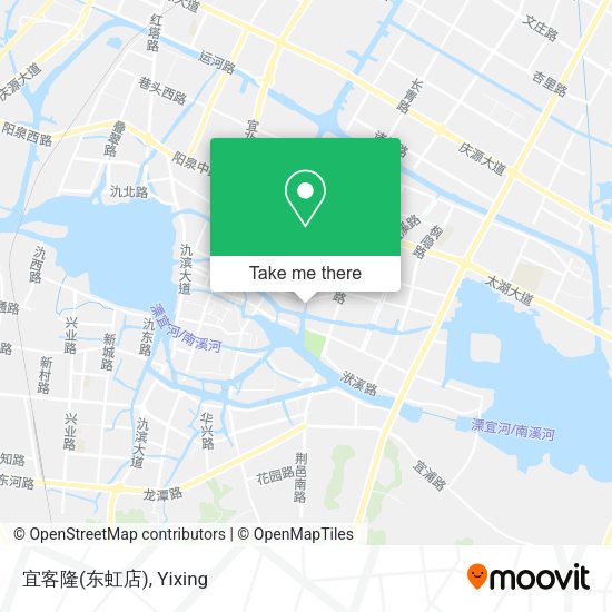 宜客隆(东虹店) map