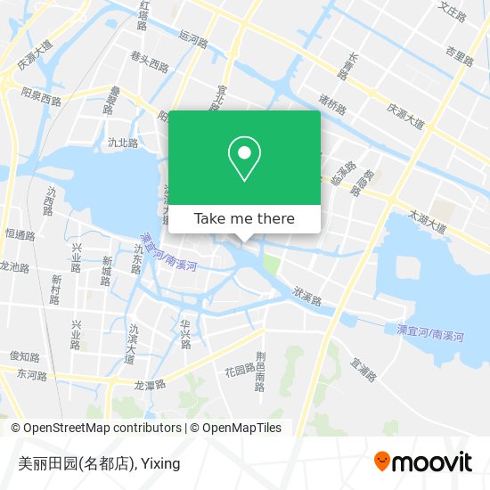 美丽田园(名都店) map