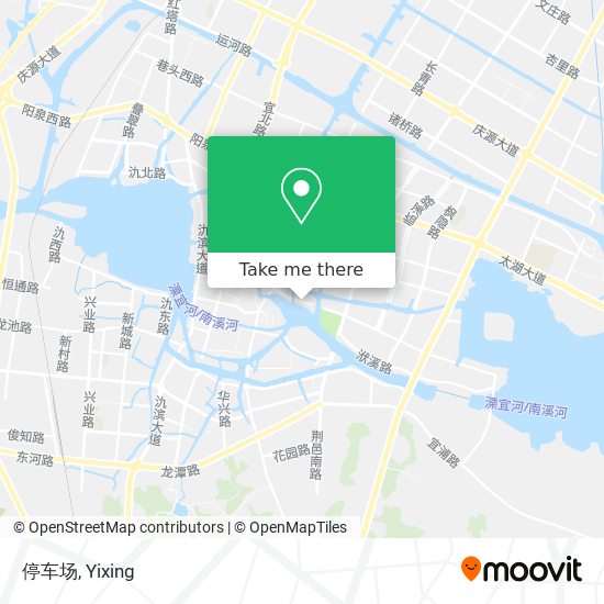 停车场 map