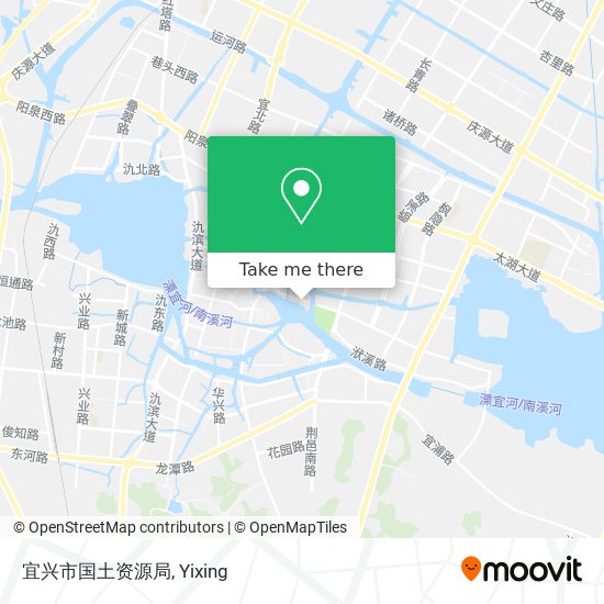 宜兴市国土资源局 map