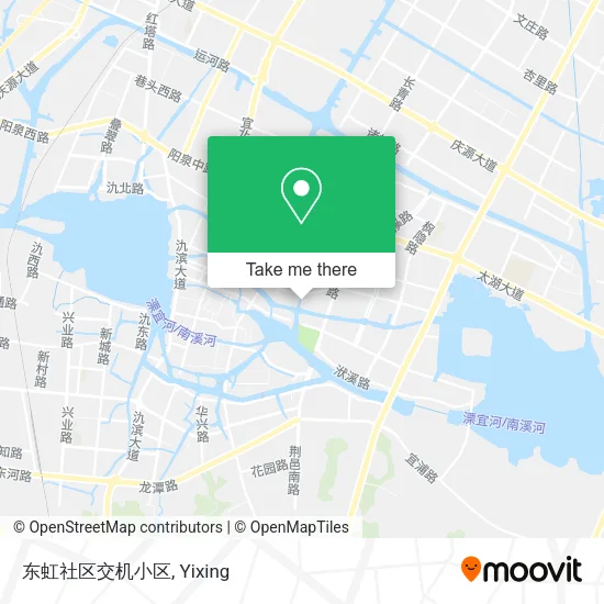 东虹社区交机小区 map