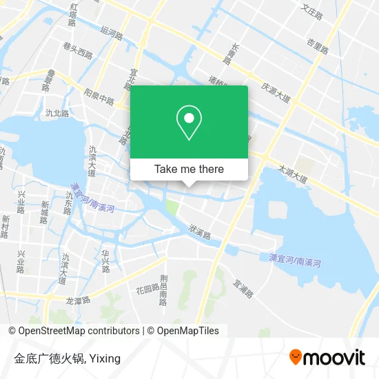 金底广德火锅 map