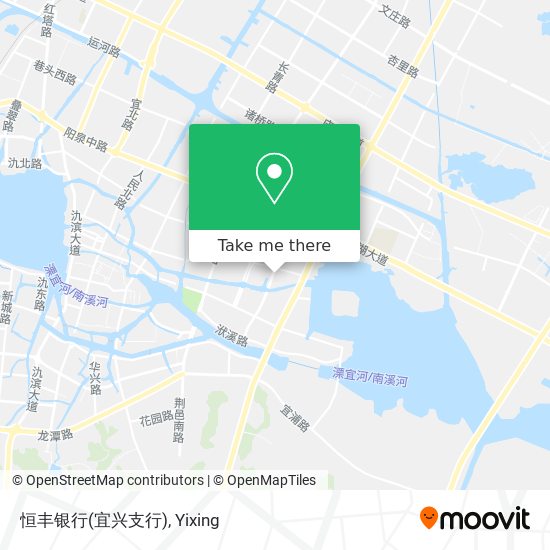 恒丰银行(宜兴支行) map