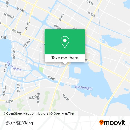 碧水华庭 map