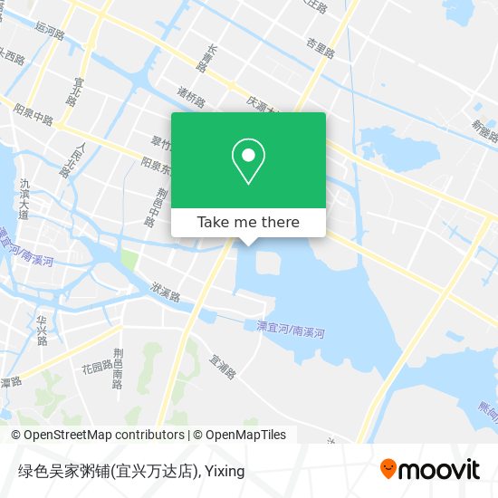绿色吴家粥铺(宜兴万达店) map