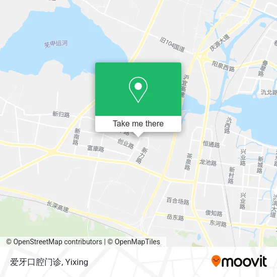 爱牙口腔门诊 map