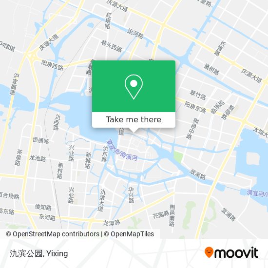 氿滨公园 map