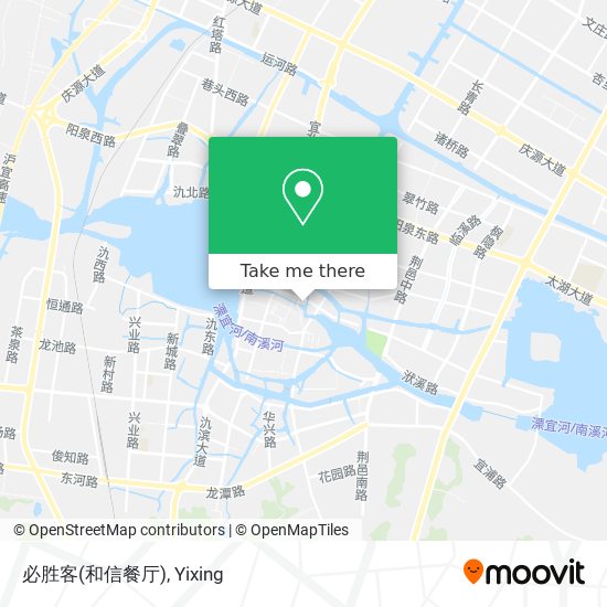 必胜客(和信餐厅) map