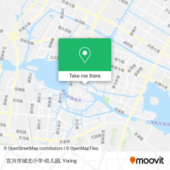 宜兴市城北小学-幼儿园 map