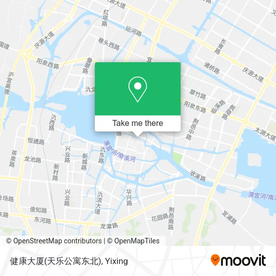 健康大厦(天乐公寓东北) map