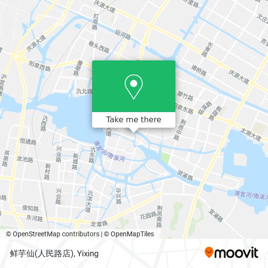 鲜芋仙(人民路店) map