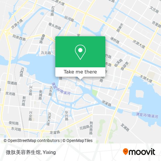 微肽美容养生馆 map
