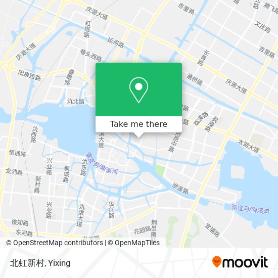 北虹新村 map