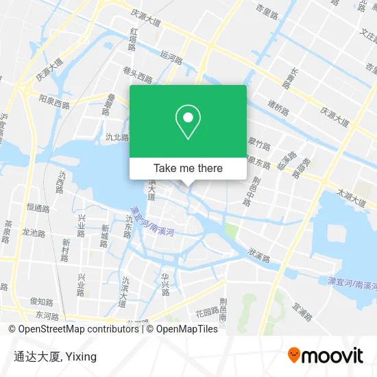 通达大厦 map