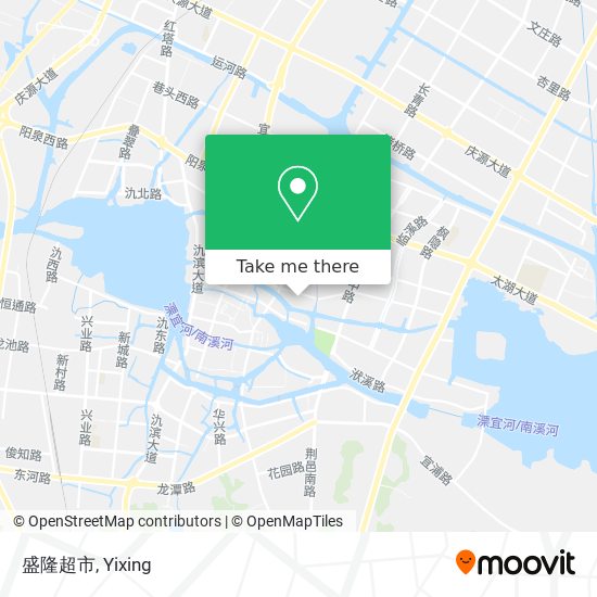 盛隆超市 map