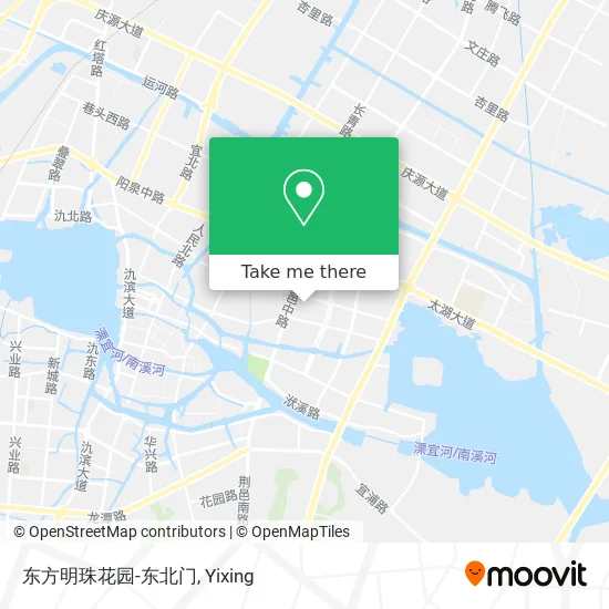 东方明珠花园-东北门 map