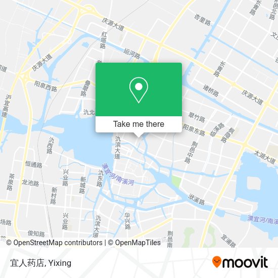 宜人药店 map