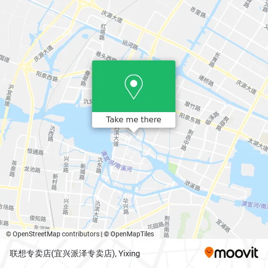 联想专卖店(宜兴派泽专卖店) map