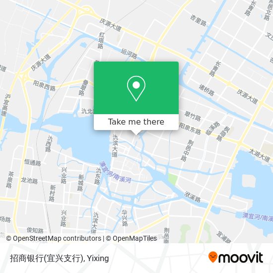 招商银行(宜兴支行) map