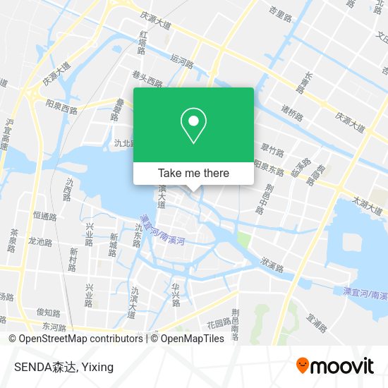 SENDA森达 map