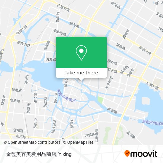 金蕴美容美发用品商店 map
