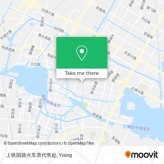 上铁国旅火车票代售处 map