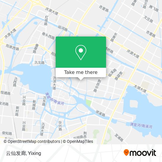 云仙发廊 map