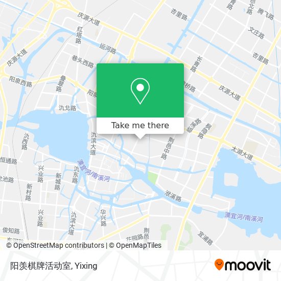 阳羡棋牌活动室 map