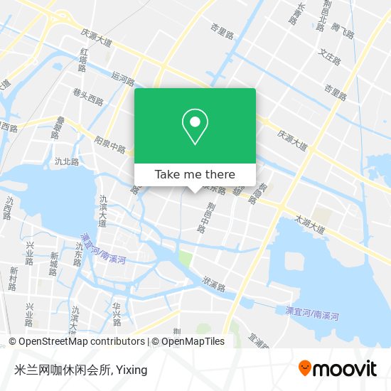 米兰网咖休闲会所 map