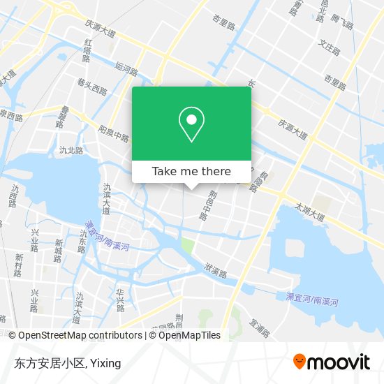 东方安居小区 map