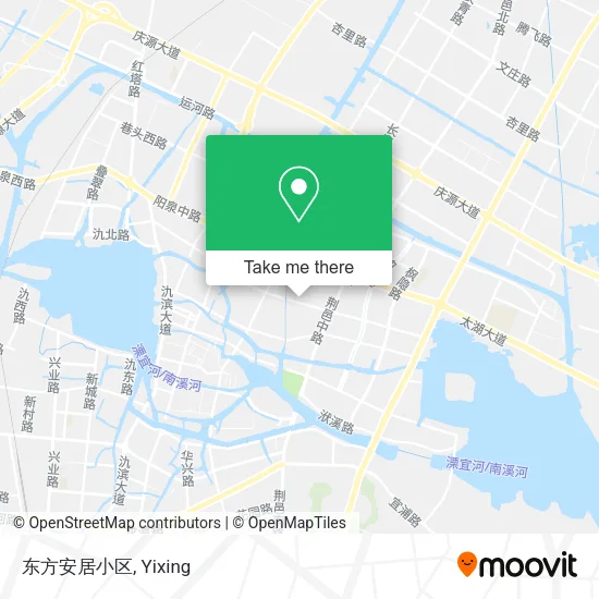 东方安居小区 map