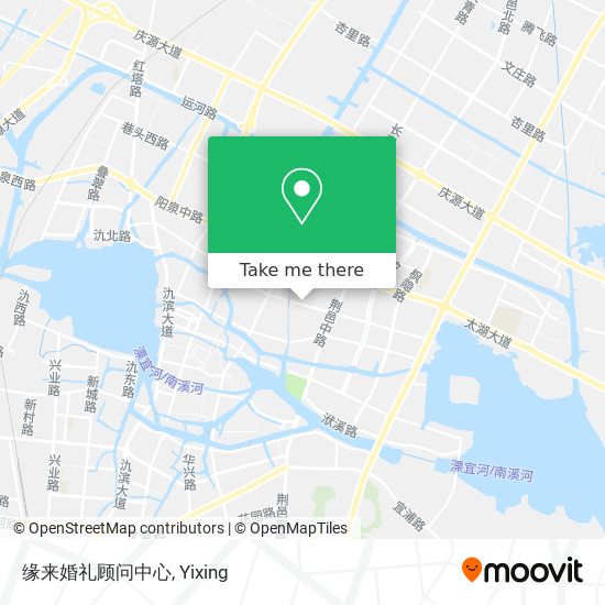 缘来婚礼顾问中心 map