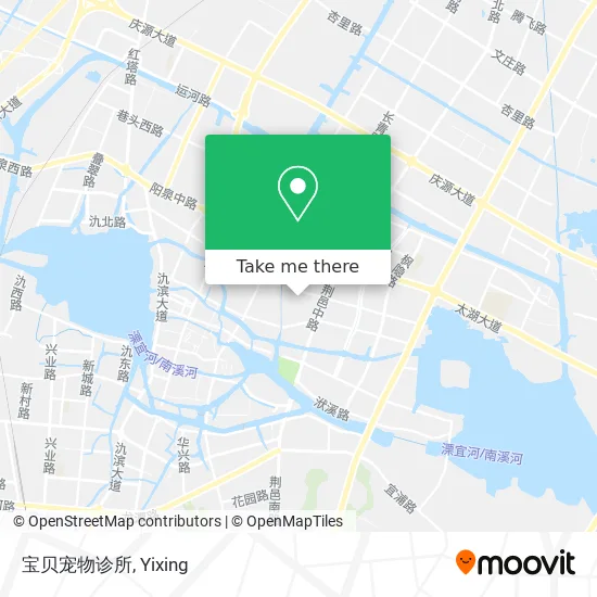 宝贝宠物诊所 map