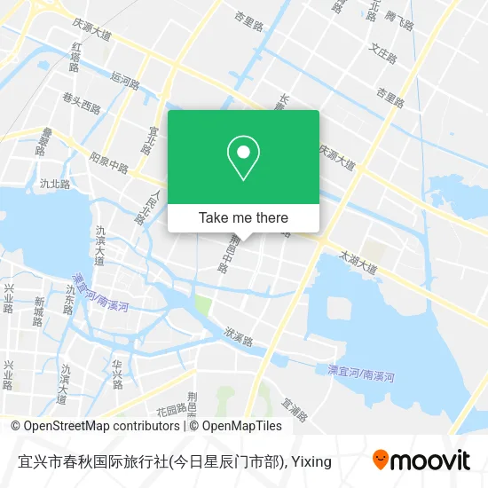 宜兴市春秋国际旅行社(今日星辰门市部) map