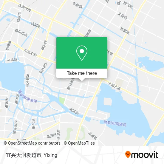 宜兴大润发超市 map