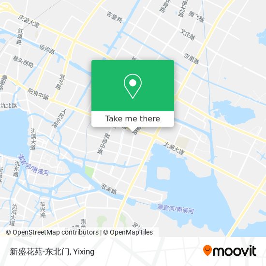 新盛花苑-东北门 map
