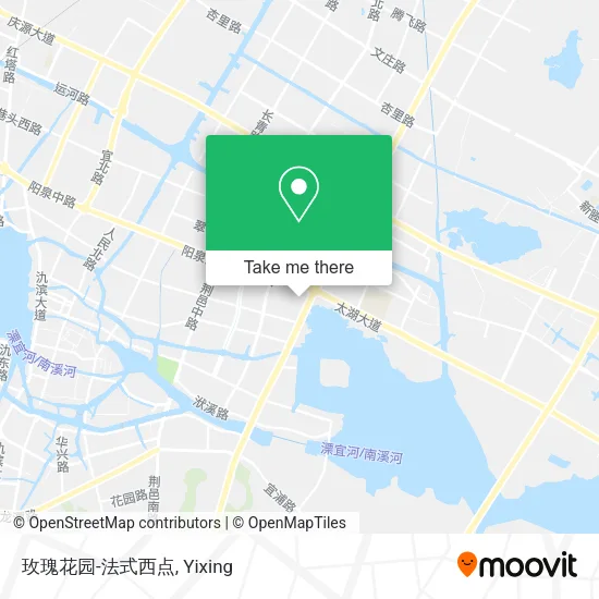玫瑰花园-法式西点 map