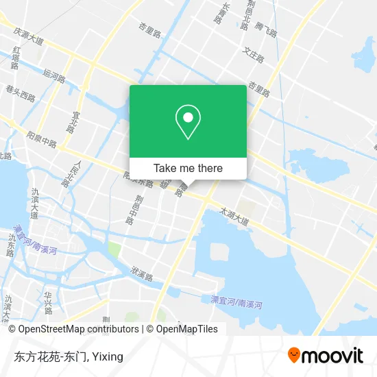 东方花苑-东门 map