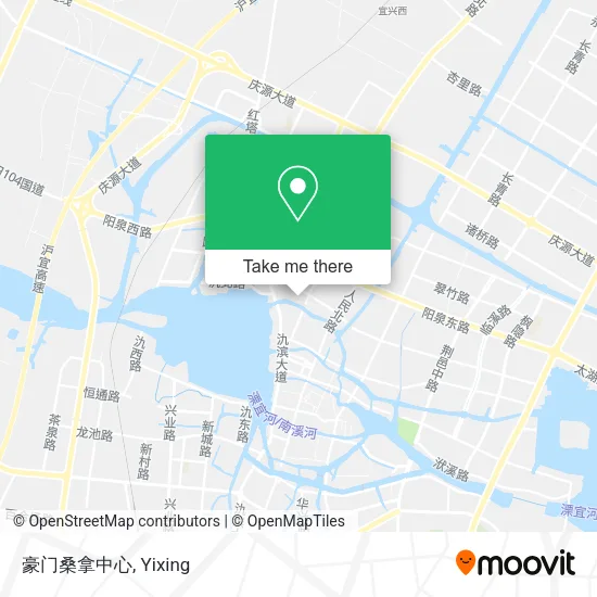 豪门桑拿中心 map