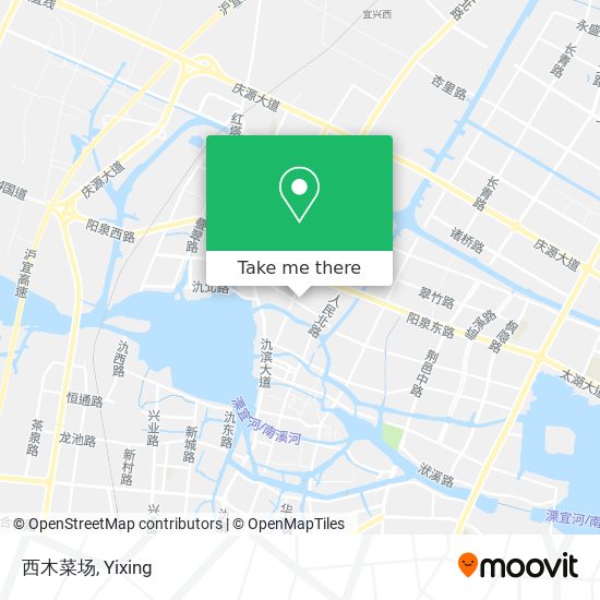 西木菜场 map