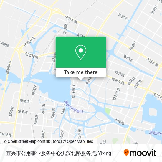 宜兴市公用事业服务中心氿滨北路服务点 map