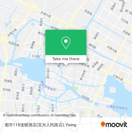 都市118连锁酒店(宜兴人民路店) map