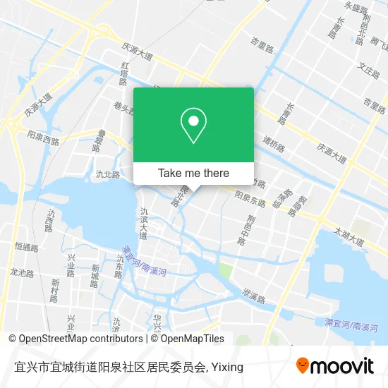 宜兴市宜城街道阳泉社区居民委员会 map