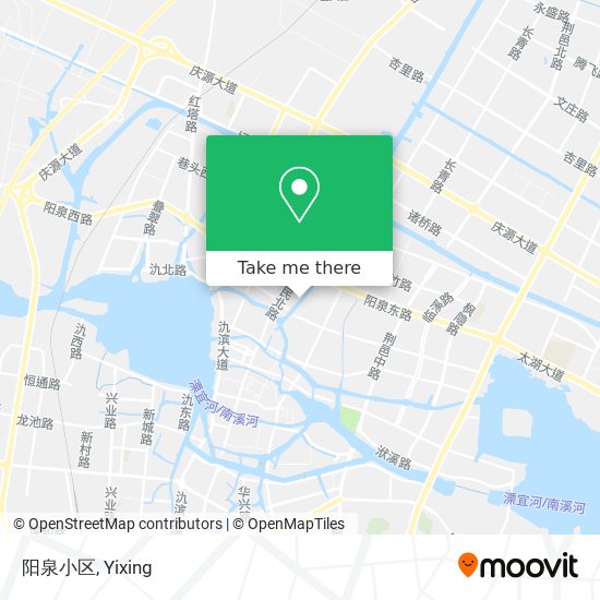 阳泉小区 map