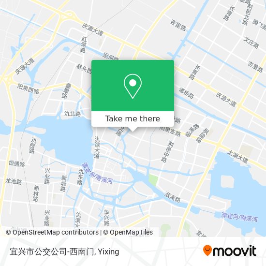 宜兴市公交公司-西南门 map