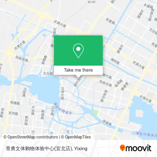 章勇文体购物体验中心(宜北店) map
