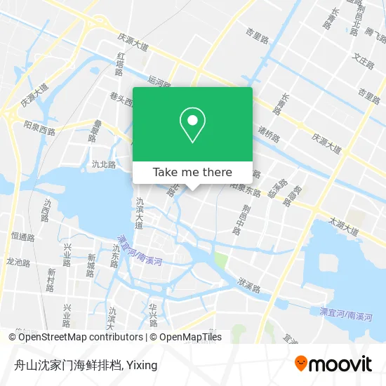 舟山沈家门海鲜排档 map